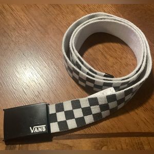 Men’s Vans Checkered Belt